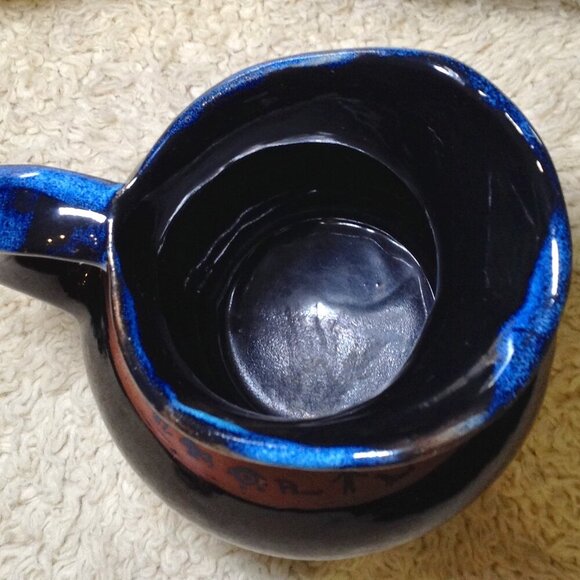 Always Azul Pottery, Primitive, Ombre, Inuit, Hand thrown, gorpcore, Cabincore - Picture 3 of 5